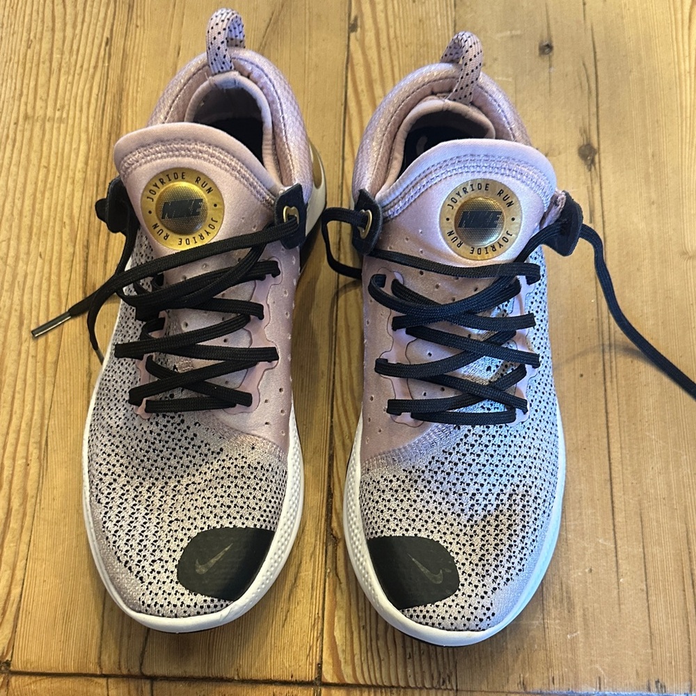 Nike JOYRIDE FLYKNIT Run Women's Athletic Shoes - Pink and Black